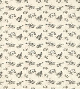 Shellfish Fabric by Studio G Charcoal