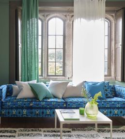 Shibori Fabric by Designers Guild Cobalt