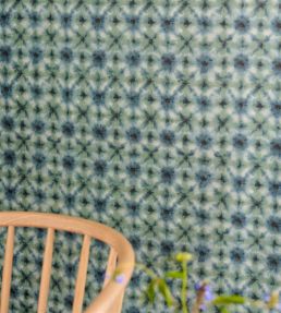 Shibori Wallpaper by Designers Guild Duck Egg