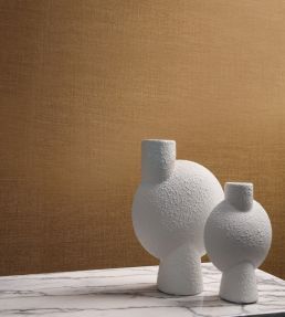 Shinok Wallpaper by Casamance Ambre