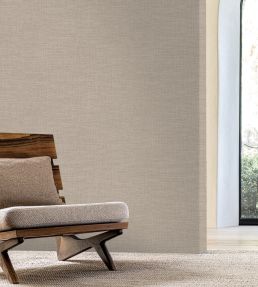 Shinok Wallpaper by Casamance Beige