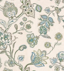Shiraz Fabric by Ian Sanderson Chalk Hill Blue