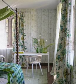 Shiwa Wallpaper by Designers Guild Emerald