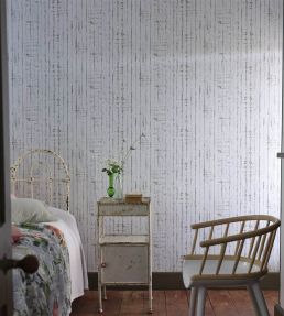 Shiwa Wallpaper by Designers Guild Stone
