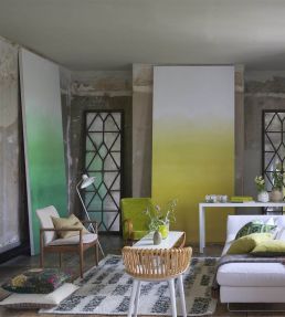 Shoshi Mural by Designers Guild Lemongrass