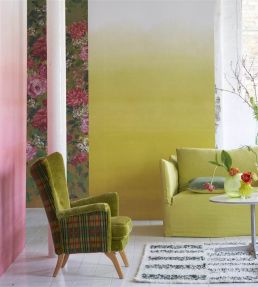 Shoshi Mural by Designers Guild Lemongrass