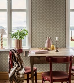 Sibylla Wallpaper by Borastapeter Blush