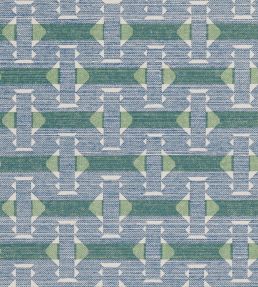 Sicily Fabric by Fermoie Blue