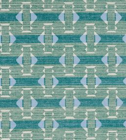 Sicily Fabric by Fermoie Teal