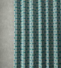 Sicily Fabric by Fermoie Teal