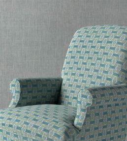 Sicily Fabric by Fermoie Teal
