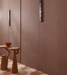 Sierra Wallpaper by Casamance Acajou