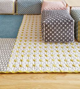 GAN Silai rug Blue 142081-US Blue