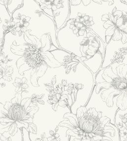 Silent Garden Wallpaper by Caselio Noir