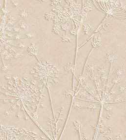 Silhouette Flowers Wallpaper by Eijffinger Beige/Sand