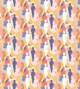 Silhouette Wallpaper by Ohpopsi Amber & Lapis
