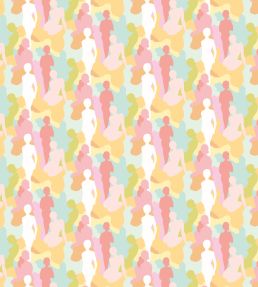 Silhouette Wallpaper by Ohpopsi Citrus Punch