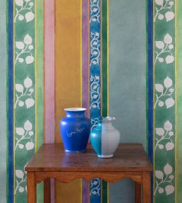 Silk Stripe 1918 Wallpaper by CommonRoom Jewel