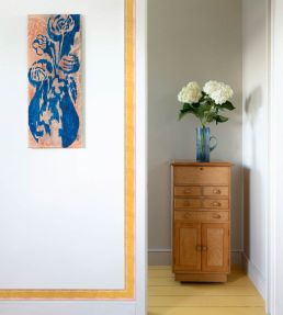 Silk Stripe Border III Wallpaper by CommonRoom Jewel