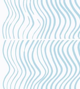 Silkkikuikka Wallpaper by Marimekko Blue