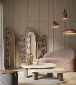 Nomade Fabric by Lelievre Gris Bleu