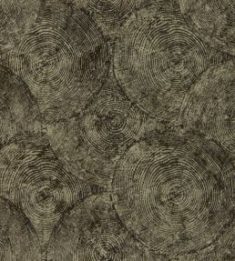 Silvan Wallpaper by Clarke & Clarke Charcoal/Gilver