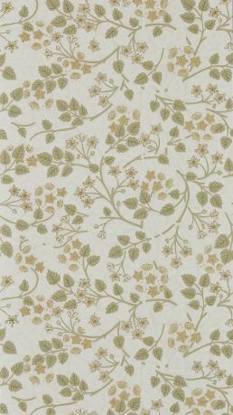 Silver Lime Wallpaper by Sanderson Lichen