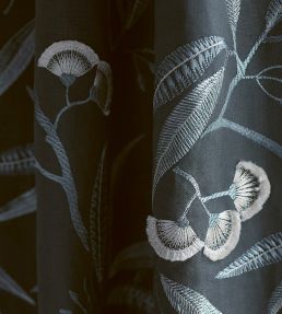 Silverwood Fabric by Jane Churchill Red