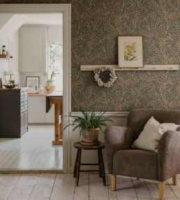 Simon Wallpaper by Sandberg Charcoal