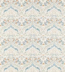 Simply Severn Fabric by Morris & Co Bayleaf / Annatto