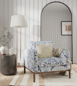 Simply Severn Fabric by Morris & Co Woad