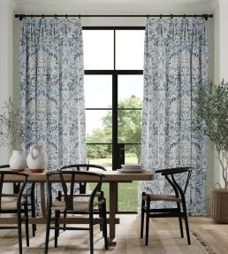 Simply Severn Fabric by Morris & Co Woad