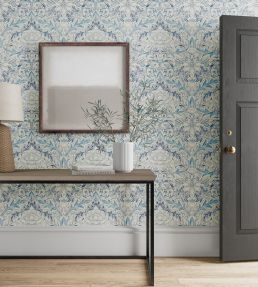 Simply Severn Wallpaper by Morris & Co Bayleaf / Annatto