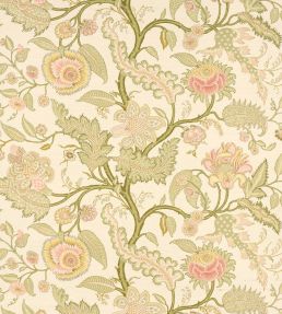 Sinhala Sisal Wallpaper by Schumacher Pink & Green