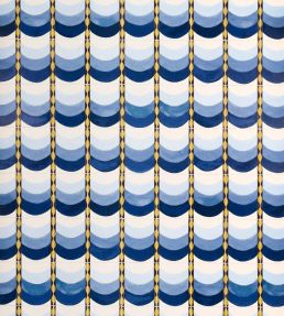 Sintra Wallpaper by Schumacher Blue