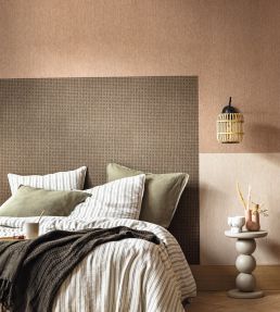 Sisal Wallpaper by Caselio Cacao