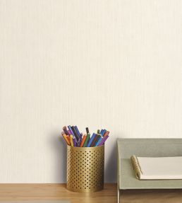 Sisal Wallpaper by Caselio Creme