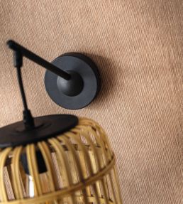Sisal Wallpaper by Caselio Creme