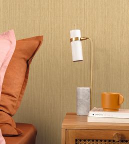 Sisal Wallpaper by Caselio Kaki
