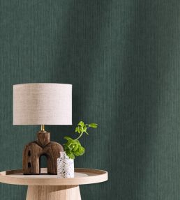Sisal Wallpaper by Caselio Vert Sapin