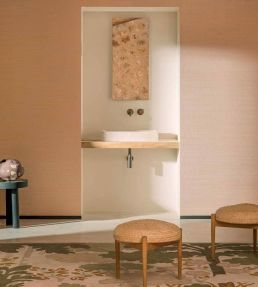 Sisal metallique Wallpaper by Elitis Attirer la lumiere
