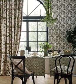 Giverny Fabric by Clarke & Clarke Mineral