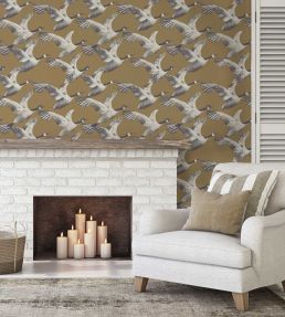 Skein Wallpaper by Arley House Dijon