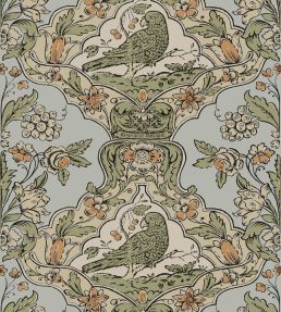 Skenninge Wallpaper by Borastapeter Green