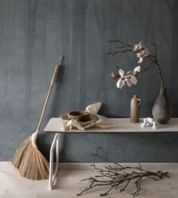 Skog Mural by Sandberg Misty Blue
