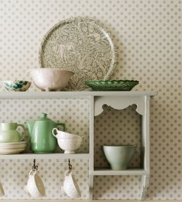 Skogsstjarna Wallpaper by Borastapeter Beige
