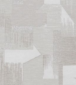 Skolio Fabric by Studio G Silver