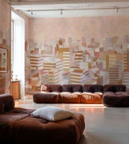 Skyline Mural by Tres Tintas Autumn