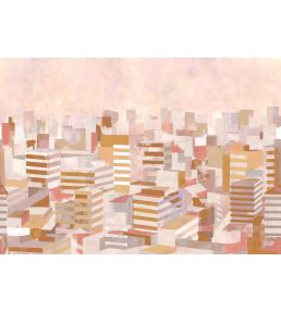 Skyline Mural by Tres Tintas Autumn