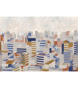 Skyline Mural by Tres Tintas Sky